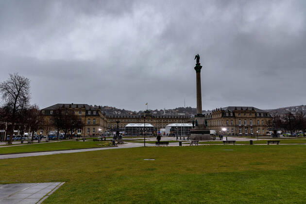 Stuttgart Themenbilder: Landtag von Baden-Wuerttemberg, Stuttgart, 14.03.2021, Themenbilder: Landtag von Baden-Wuerttemberg, Stuttgart, Schlossplatz, 14.03.2021, Copyright: xEIBNER DROFITSCHx EP_ddh