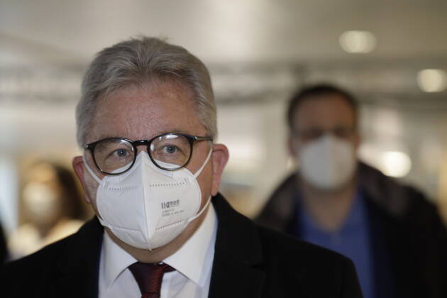 LTWBW21. Landtagswahl Baden-Württemberg. Guido WOLF (MdL, CDU, Minister der Justiz und für Europa). Deutschland, Baden-Württemberg, Stuttgart, 14.03.2021.