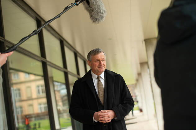 Landtagswahlen 2021 Baden Württemberg Wahlveranstaltung im Landtag von Baden-Württemberg in der Landeshauptstadt Stuttgart. Ulrich Rülke , FDP. Stuttgart Landtag von Baden-Württemberg Baden-Württemberg Germany Copyright: xLeifxPiechowskix