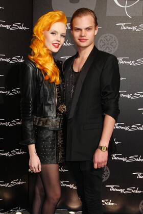 Bonnie Strange und Wilson Gonzalez Ochsenknecht bei der Thomas Sabo Launch Party 2012 im Goya in Berlin. Copyright: xEventpressxHerrmannx