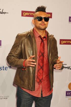 Sean Paul beim Echo 2012 dem Deutschen Musikpreis auf dem Roten Teppich vor der Verleihung in der Messe Berlin. Copyright: xEventpressxHerrmannx