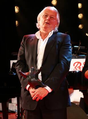 Preistraeger Frank Castorf bei der bei der 23. Verleihung des < B.Z.-Kulturpreis 2014 > im Theater am Kurfuerstendamm Kudamm in Berlin Copyright: xEventpressxHerrmannx