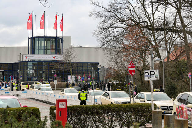 17.03.2021,Berlin,Deutschland,GER,Corona-Impfzentrum Messe Berlin (Halle 21) (BioNTech)