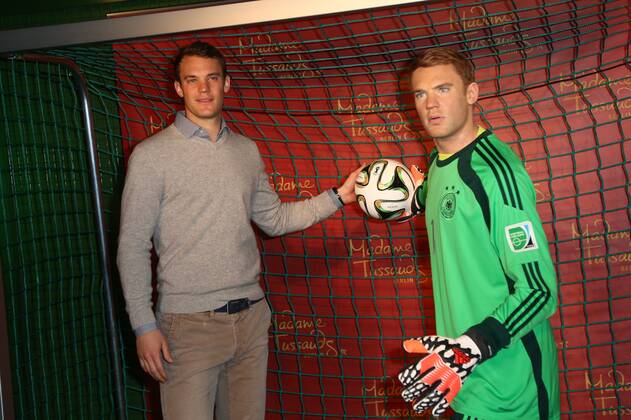 Einweihung der Manuel Neuer Wachsfigur durch Manuel Neuer im Madame Tussauds Berlin. Copyright: xEventpressxRadkex