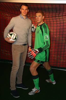 Einweihung der Manuel Neuer Wachsfigur durch Manuel Neuer im Madame Tussauds Berlin. Copyright: xEventpressxRadkex