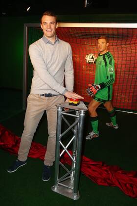 Einweihung der Manuel Neuer Wachsfigur durch Manuel Neuer im Madame Tussauds Berlin. Copyright: xEventpressxRadkex