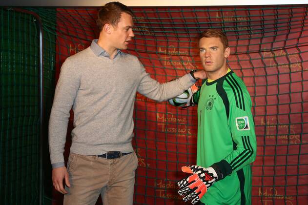 Einweihung der Manuel Neuer Wachsfigur durch Manuel Neuer im Madame Tussauds Berlin. Copyright: xEventpressxRadkex