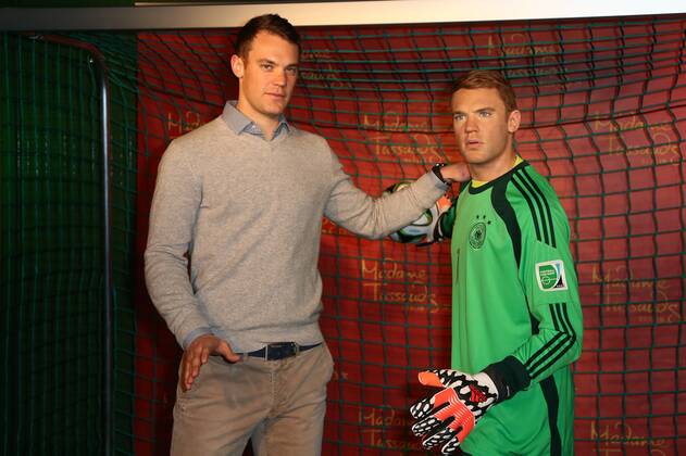 Einweihung der Manuel Neuer Wachsfigur durch Manuel Neuer im Madame Tussauds Berlin. Copyright: xEventpressxRadkex