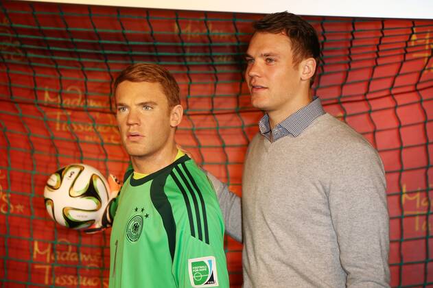 Einweihung der Manuel Neuer Wachsfigur durch Manuel Neuer im Madame Tussauds Berlin. Copyright: xEventpressxRadkex