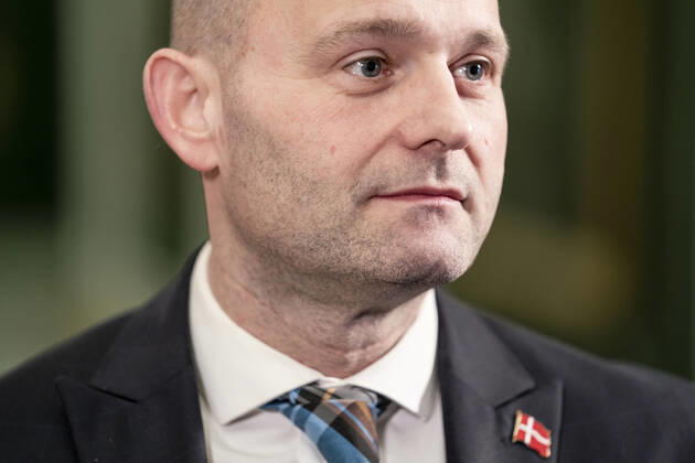 Coronavirus in Dänemark, Minister beraten über Lockerungen der Corona-Maßnahmen Soeren Pape Poulsen (KF) ankommer til moede i Statsministeriet om en yderligere genaabning af landet, paa Christiansborg torsdag den 18. marts 2021.. , Copenhagen Denmark Copyright: RitzauxScanpix MadsxClausxRasmussenx cop103 spdk20210318-180839-L
