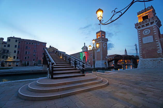 VENICE, LOCKDOWN SECOND SEASON Lockdown second season in Venice, campo Arsenale square. Venezia Italy