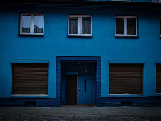 Hamburg St. Pauli; Reeperbahn: die Herbertstraße, geschlossenes Bordell, Puff März 2021 Hamburg St. Pauli