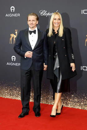 Sarah Connor mit Ehemann Florian Fischer auf dem roten Teppich bei der Verleihung des - BAMBI 2019 - im Festspielhaus in Baden-Baden. Copyright: xEventpressxGolejewskix