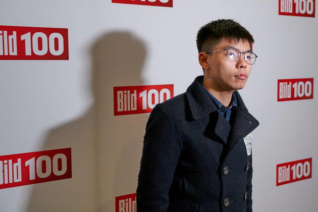 Joshua Wong beim 4 Sommerfest BILD100 im Käfer Dachgartenrestaurant im Deutschen Bundestag mit dem Thema - Freiheit. Copyright: xEventpressxRadkex
