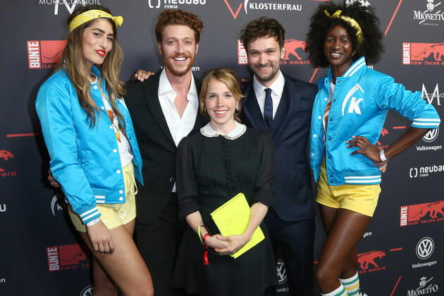 Daniel Donskoy und Paula Kalenberg Bunte New Faces Award Film 2018 im Spindler & Klatt in Berlin Copyright: xEventpressxRadkex