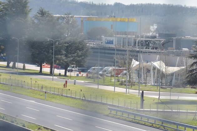 Coronavirus in Italien, AstraZeneca-Impfdosen-Fund im Catalent Werk in Anagni Anagni (FR) 25 03 2021- Catelent plant in Anagni, which infiates the AstraZeneca covid-19 vaccine. subject to checks on the number of doses in storage Editorial Usage Only  Copyright: xRENATOxOLIMPOx xIPAx