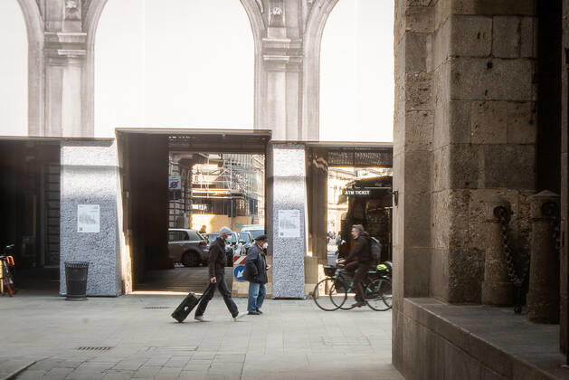 Milan - Covid-19 - Red zone confirmed in Lombardy. the half-empty city center. Editorial Usage Only  Copyright: xSTEFANOxDExGRANDISx xIPAx