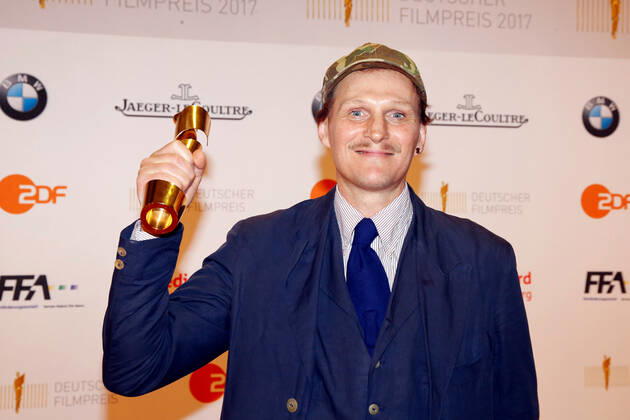 Georg Friedrich Preisträger bei der Lola - Deutscher Filmpreis 2017 im Palais am Funkturm in Berlin Copyright: xEventpressxGolejewskix