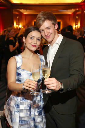 Timur Bartels mit Freundin Michelle Math Tribute to Bambi im Kurhaus und Casino Baden-Baden Copyright: xEventpressxFuhrx