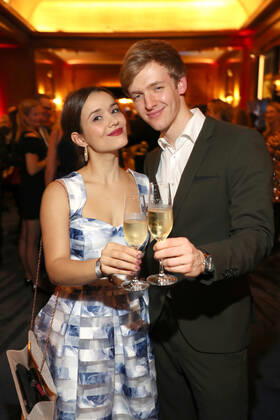 Timur Bartels mit Freundin Michelle Math Tribute to Bambi im Kurhaus und Casino Baden-Baden Copyright: xEventpressxFuhrx