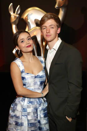 Timur Bartels mit Freundin Michelle Math Tribute to Bambi im Kurhaus und Casino Baden-Baden Copyright: xEventpressxFuhrx