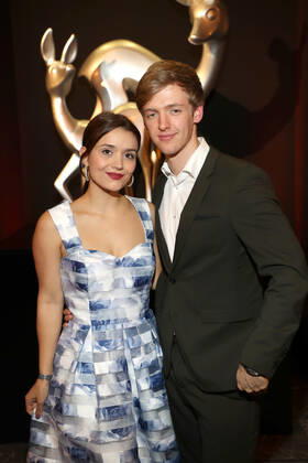 Timur Bartels mit Freundin Michelle Math Tribute to Bambi im Kurhaus und Casino Baden-Baden Copyright: xEventpressxFuhrx