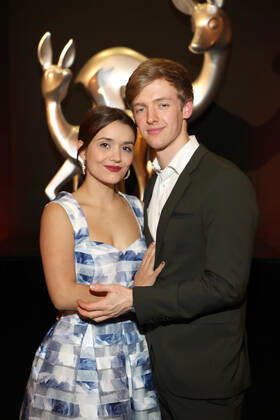 Timur Bartels mit Freundin Michelle Math Tribute to Bambi im Kurhaus und Casino Baden-Baden Copyright: xEventpressxFuhrx