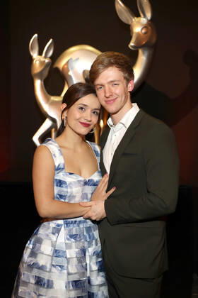 Timur Bartels mit Freundin Michelle Math Tribute to Bambi im Kurhaus und Casino Baden-Baden Copyright: xEventpressxFuhrx