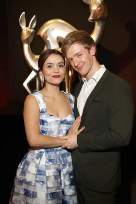 Timur Bartels mit Freundin Michelle Math Tribute to Bambi im Kurhaus und Casino Baden-Baden Copyright: xEventpressxFuhrx