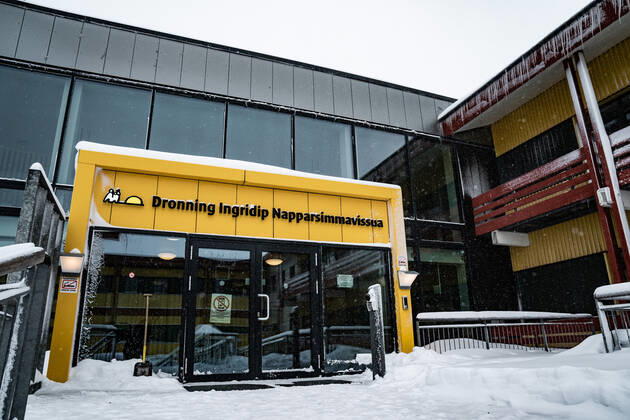Dronning Ingrids Hospital, Dronning Ingridip Napparsimavissua, i Nuuk, fredag den 2. april 2021.. , Nuuk Denmark Copyright: RitzauxScanpix EmilxHelmsx cop102 spdk20210402-171447-L