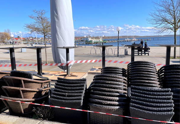 RERIK an der Ostsee LOCKDOWN Deutschland Lockdown an der Ostsee Ostern 2021