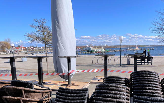 RERIK an der Ostsee LOCKDOWN Deutschland Lockdown an der Ostsee Ostern 2021