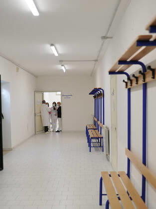 Italy: Vaccination campaign in Portici Vaccination is the watchword in these first months of 2021 and for the next ones. The order of priority with the phases of vaccination inoculation to citizens who ask to be vaccinated is decided by the government and by the individual regions. In Portici, all health management and bookings are carried out by the Campania Region and the Napoli3 Sud ASL, in collaboration with the Portici family doctors who have given their willingness to vaccinate at the Palazzetto dello Sport in Via Farina. The data speak of about 450 500 citizens vaccinated per day with the prospect of about 700 in the next. Portici Italy Copyright: BrunoxFontanarosa