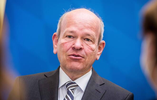 April 19, 2021, Munich, Bavaria, Germany: BURKHARD KOERNER (Burkhard Ko¶rner) Praesident of the Bavarian Verfassungsschutz. The Bavarian Verfassungsschutz (Secret Service, Office for the Protection of the Constitution) released the 2020 report detailing threats to the state of Bavaria and the country. Over the past year, conspiracy theorists, new age and wellness extremists, right-extremists, and various enemies of democracy have taken a leading role against the German state and society, with imagery such as the August 2020 storming of the Reichstag and May 2020 3,000 Corona rebels demonstrating at Marienplatz in Munch associated with it. Numerous participants in that storming come from the Bavarian scene and are radicalizing at increas - ZUMAb160 20210419_zbp_b160_037 Copyright: xSachellexBabbarx