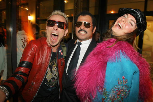 Echo Verleihung 12.03.2006 Musiker Rudolf Schenker (The Scorpions) + Karl-Heinz - Kalle - Schwensen + Tania Sasonova bei der Verleihung der Echo-Awards, im Hotel Estrel, Sonnenallee 225, Berlin - 12.03.2006 -