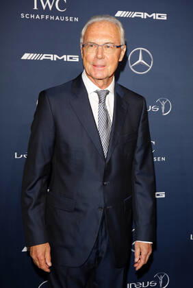 Franz Beckenbauer - 10th Laureus Media Award in Berlin, Germany on 12.11.2014 Copyright: xJamesxColdreyx