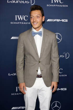 Mesut Oezil - 10th Laureus Media Award in Berlin, Germany on 12.11.2014 Copyright: xJamesxColdreyx