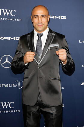 Arthur Abraham - 10th Laureus Media Award in Berlin, Germany on 12.11.2014 Copyright: xJamesxColdreyx
