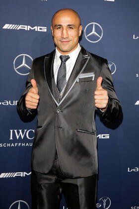Arthur Abraham - 10th Laureus Media Award in Berlin, Germany on 12.11.2014 Copyright: xJamesxColdreyx
