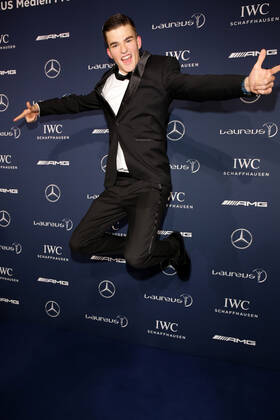 Patrick Moelleken - 10th Laureus Media Award in Berlin, Germany on 12.11.2014 Copyright: xJamesxColdreyx
