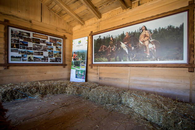 The famous cowboy village Roswell, located in the Municipality of Fužine, opened its doors to visitors The village of Roswell, where the film Winnetou was filmed, opened its doors to visitors in Fuzine, Croatia on April 24, 2021. NelxPavletic PIXSELL