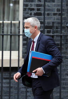 May 25, 2021, London, England, United Kingdom: Chief Secretary to the Treasury and MP for North East Cambridgeshire STEVE BARCLAY is seen at 10 Downing Street. London United Kingdom - ZUMAs262 20210525_zip_s262_021 Copyright: xTayfunxSalcix