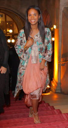 Womens World Award 05.03.2009 Schauspielerin Joy Bryant im Rathaus Wien, Friedrich-Schmidt-Platz 1, bei der Party nach der Verleihung der - Women World Awards - 05.03.2009 - Â