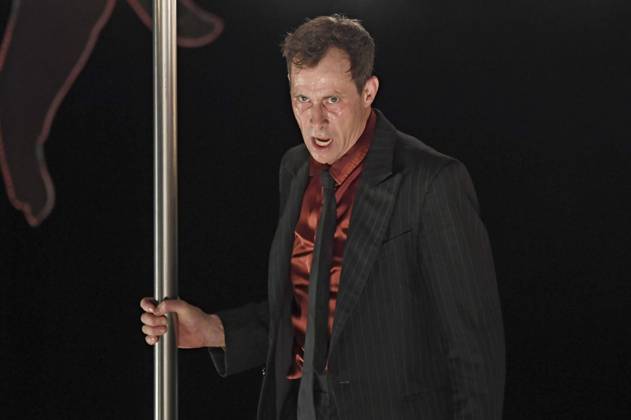 Marc Hosemann bei der Fotoprobe des Theaterstücks Fabian oder Der Gang vor die Hunde im Berliner Ensemble. Berlin, 11.06.2021