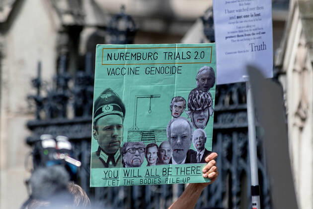 14 06 2021. London, United Kingdom. Anti Lockdown Protest Westminster. Copyright: xMartynxWheatleyx xParsonsxMediax PAR-7361-0023