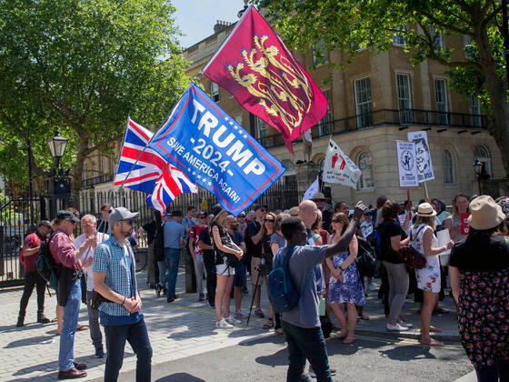14 06 2021. London, United Kingdom. Anti Lockdown Protest Westminster. Copyright: xMartynxWheatleyx xParsonsxMediax PAR-7361-0030