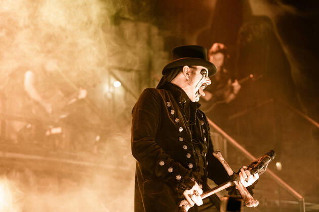 King Diamond Copenhagen, Denmark. 10th, August 2019. The Danish heavy metal vocalist and musician King Diamond performs a live concert at KB Hallen in Copenhagen. Copenhagen Denmark  Copyright: xGonzalesxPhoto ThomasxRungstromx