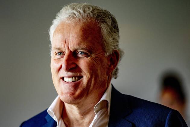 NAARDEN - Press conference by Peter r de Vries about the disappearance of Tanja Groen in the presence of the parents of Tanja corrie and Adri Groen. ANP Dutch Height ROBIN UTRECHT Copyright: xHollandsexHoogtex xRobinxUtrechtx x432923971x