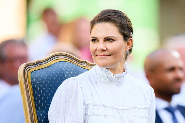 Entertainment Bilder des Tages 210714 Kronprinsessan Victoria under utdelningen av Victoriapriset den 14 juli 2021 i Borgholm. Copyright: SUVADxMRKONJIC 1003932771st
