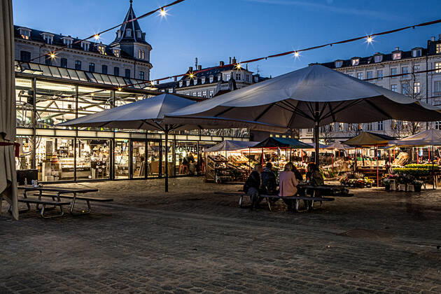 Torvehallerne, Copenhagen, Denmark Torvehallerne is the biggest food market located in central Copenhagen. You find more than 60 stands that sell fresh meat, fish and vegetables as you find small places where you can have a quick bite. Copenhagen Denmark Copyright: xGonzalesxPhoto JonasxKjaerx